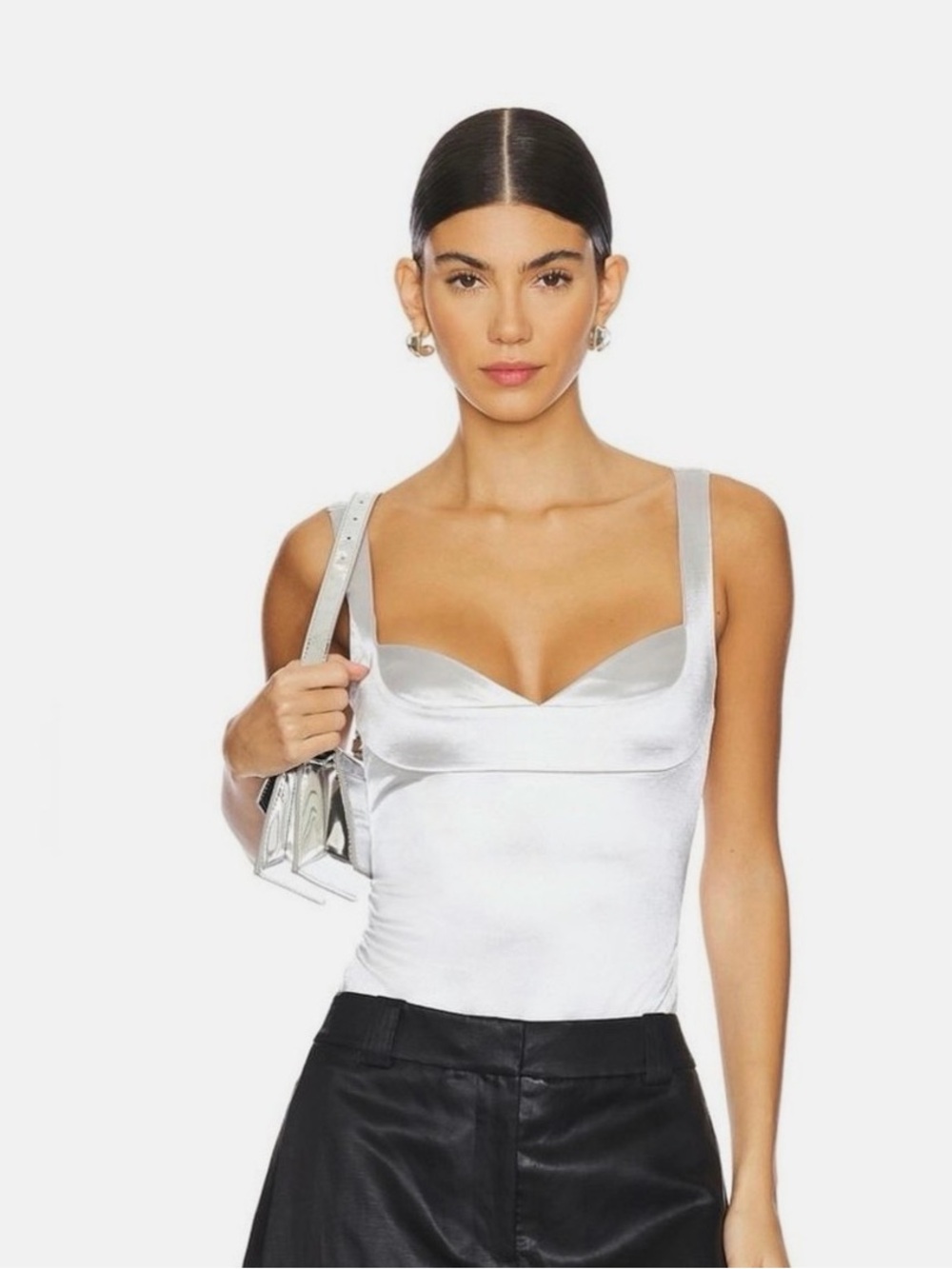 Intimately FP Casino Dusk to Dawn Bodysuit in Silver